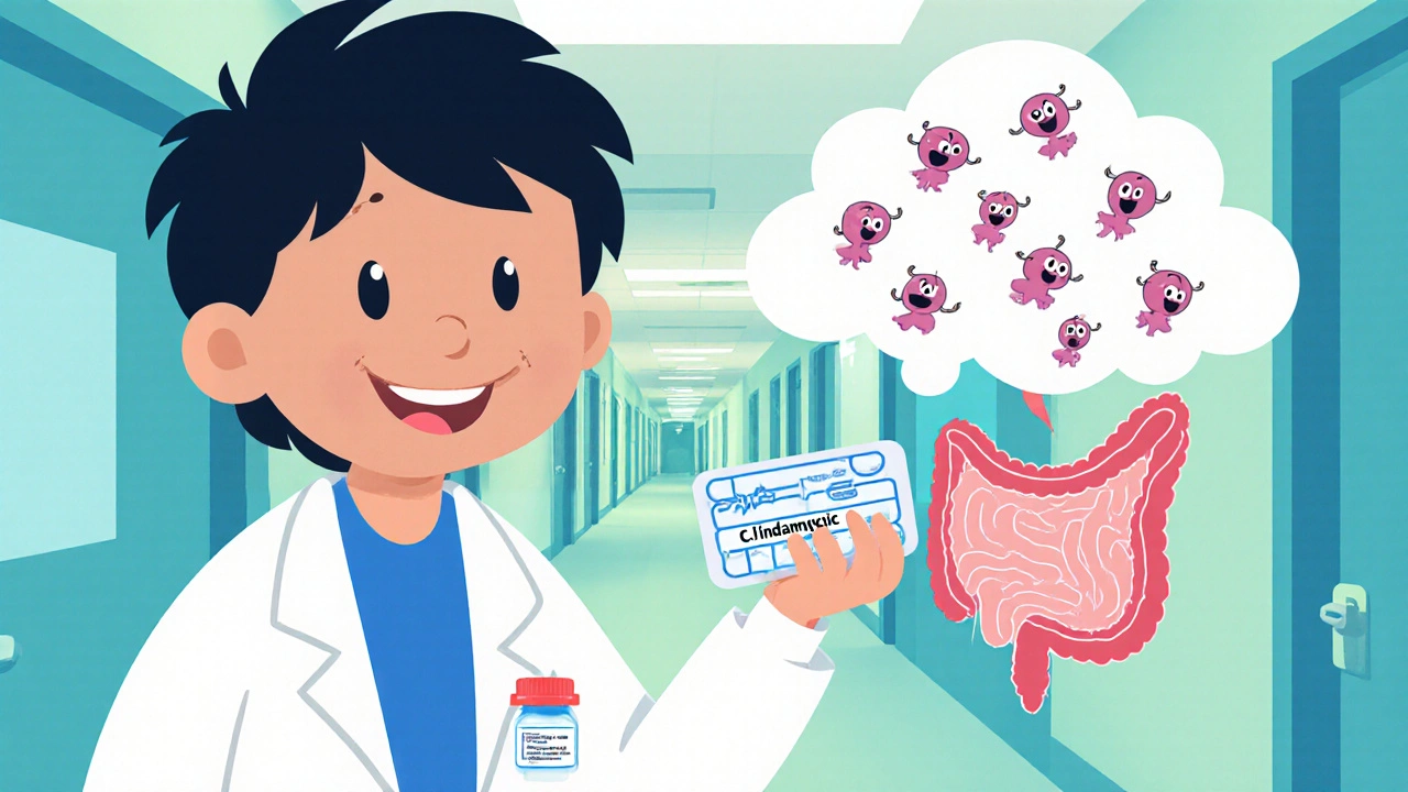 Clindamycin & C. difficile Risk - How to Know When to Get Help