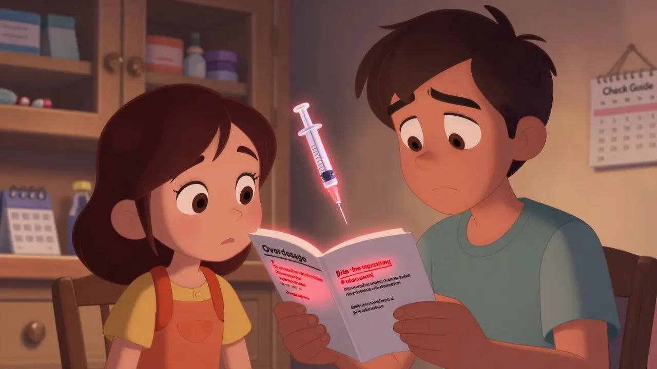 How to Read Medication Guides for Overdose Warnings and Antidotes